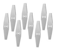 Set di 8 lame di ricambio per erbacce in metallo, universale, multiuso, per tagliare erbacce e spazzole, compatibile con la maggior parte dei tagliabordi a batteria