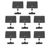 Set di 8 lavagne a clip per etichette e segnaletica di sconto, perfetti per mini display in mercati e negozi al dettaglio