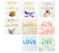 Set di 8 libri del set Ana Huang Twisted Series & King of Wrath + Orgoglio + ...