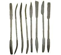 Set di 8 lime per legno e pietra ollare