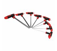 Set di 8 maniglie a T con chiave a brugola esagonale MM metriche con estremit...