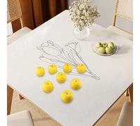 Set di 8 mele gialle vibranti frutta artificiale per visual merchandising