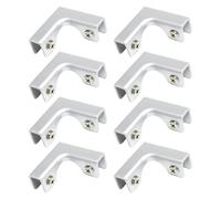 Set di 8 morsetti in alluminio per ristrutturazione della casa, per un posizionamento stabile e ordinato in qualsiasi stanza, facile connessione