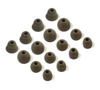 Set di 8 paia di gommini di ricambio in silicone, compatibili con auricolari wireless Beats Flex/Beats X/Beats Powerbeats Pro (muschio)