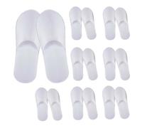 Set di 8 paia di pantofole per ospiti, per hotel, hotel, pensioni, case private (28 cm x 11 cm)
