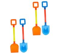 Set di 8 Pale da Sabbia in Plastica Manico lungo Ragazzo Ragazza | Design Leggero e Smontabile, per Sabbia e Terra, Adatte a Parco e Scuola Durante il Gioco Colore Casuale