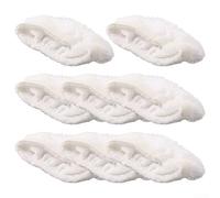 Set di 8 panni in microfibra di ricambio per Bissell per Steam Shot, Wagner, PurFor Steam, McCulloch, Dupray con strisce di lavaggio