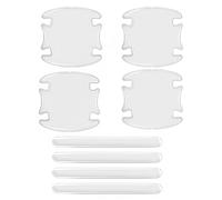 Set di 8 pellicole protettive Trasparenti per Maniglie delle Portiere della Maserati Levante 2017-2024-2025: Pellicola Protettiva AntiGraffio e Impermeabile.