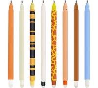 Set di 8 Penne Gel Cancellabili Gel Cancellabile A Forma Animale con Capibara Cancellabile per Cancella Senza Consumare il Foglio, Punta Scuola Ufficio Cancelleria Studenti