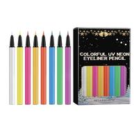 Set di 8 penne glitterate con brillantini e brillantini, per le donne