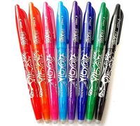 Set Di 8 Pilot Frixion Penna Assortito Colori Attrito Calore Cancella Nuovo