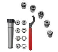 Set di 8 pinze di serraggio MTB4 ER25 M16 YUNRUX 4 - 16 mm, set di pinze di precisione, dadi di serraggio, mandrino con scatola per macchina da incisione CNC