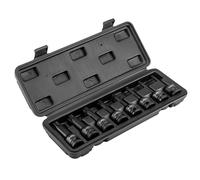 Set di 8 prese a impatto TORX