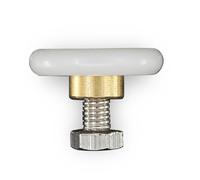 Set di 8 pulegge for doccia da 20 mm/23 mm/25 mm/27 cm, rulli for porta singola in ottone, ruote for porta scorrevole in vetro for bagno, rulli in nylon e rame.(25mm)