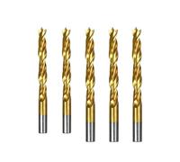 Set di 8 punte elicoidali a 3 taglienti, punte for trapano for legno da 3-10 mm, utensili for la perforazione di metalli e legno rivestiti in titanio