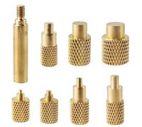 Set di 8 punte per saldatore per inserti filettati, compatibili con Weller e TS100 TS101, dimensioni M2-M8 con adattatore, kit di strumenti di precisione per stampa 3D e progetti fai da te