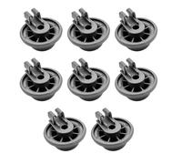 Set di 8 ruote per lavastoviglie, pezzi di ricambio per lavastoviglie, cestello universale, cestello per molte lavastoviglie Bosch Siemens