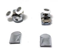 Set di 8 ruote, rotelle, guide, in lega di zinco, per porta del box doccia