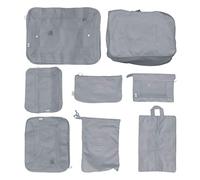Set di 8 Sacchetti Organizzatori da Viaggio per Valigia | Viaggio, Lavabili e Multiuso, Lavorazione Curata, Design Pratico per Ordinare gli Oggetti nel Bagaglio