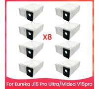 Set di 8 Sacchetti per La Polvere per J15 Pro Ultra per V15pro Robo9656 [EEK: A]