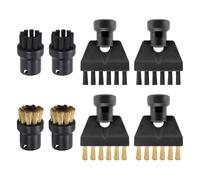 Set di 8 spazzole rotonde per pulitore a vapore, accessori per pulitore a vapore Kärcher SC1 SC2 SC3 SC4 SC5 CTK10 CTK20