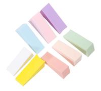 Set di 8 spugne triangolari per unghie morbide, per studi di applicazione in gel o per uso domestico