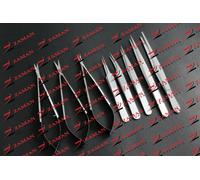 Set di 8 strumenti microchirurgici di base per chirurgia della mano di Zaman ...