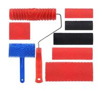 Set di 8 utensili per migliorare la texture del legno, modello per porte e tavoli in pelliccia, per cabi di lavoro, camera da letto, soggiorno, cucina