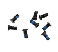 Set di 8 viti di ricambio per tacchetti per pedali Speedplay 8 59 510 5 mm di lunghezza per un fissaggio affidabile dei tacchetti sui pedali della bicicletta (8,5 mm)