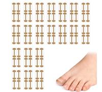 Set di 80 unghie incarnite, correzione delle unghie dei piedi, unghie incarnite, per il trattamento di dieci unghie incarnite
