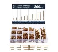 Set Di 800 Viti Legno,Viti per Legno E Viti per Cartongesso.Viti Autofilettanti
