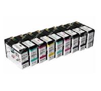 Set Di 9 Cartucce D'Inchiostro Per Epson SureColor SC-P800 Da 80 Ml - NUOVO