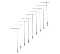 SET DI 9 CHIAVI A SNODO CON IMPUGNATURA A T (7-19 MM)
