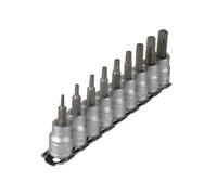 Set Di 9 Clip Per Binario Teng M3813TX Esterno TORX 3/8in Drive TENM3813TX