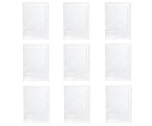 Set di 9 cornici verticali mirate per stampe da 7,6 cm con proporzioni premurose e integrità per una manipolazione ripetuta (B)