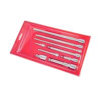 Set di 9 estensioni per prese con testa a sfera, resistenti, da 1/4", 3/8", 1/2", per accessori auto, kit asta di prolunga per giunto sferico