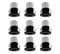Set di 9 faretti da soffitto a LED da Incasso, Piccoli faretti da soffitto da 1 W, faretti direzionali, lampade d'accento per Camera da Letto, corridoio, Galleria