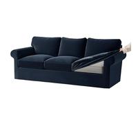 Set di 9 fodere in velluto per divano da 1/2/3/4 posti con cuscini e schienali separati, fascia elastica resistente, protezione per divano