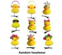 Set di 9 pezzi, Accessori per Parti Casuale Anello per Capelli con Anatra, Graziosi Fermagli per Capelli ad con Stili, Fissazione Salda, Aggiungendo Gioia all' Festiva, Adatti per Feste e Uso