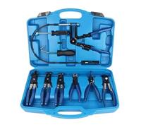 Set Di 9 Pinze For Fascette Stringitubo A Lunga Portata, For Rimozione Di Guarnizioni, For Olio Combustibile, Acqua, Utensili For Auto Con Scatola For Auto