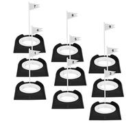 Set di 9 putter da golf per interni ed esterni, per uomini e donne, golfisti che mettono tazza e bandiere foro trainer aiuto mettere tappetino