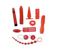 Set di 9 sex toy Rose Rosse