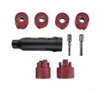Set di 9 strumenti per la pulizia della ruggine dei perni delle ruote dell'auto, per una manutenzione rapida e prestazioni 1228 mm