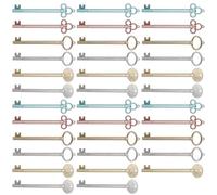 Set di 96 penne a forma di chiave, inchiostro nero fine con chiave retrò, penne a forma di chiave vintage, penne decorative a forma di chiave per scuola e ufficio