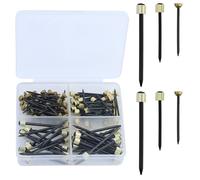 Set di 99 pezzi per appendere quadri, 3 misure, per appendere quadri, con scatola di immagazzinaggio, chiodi per foto e decorazioni