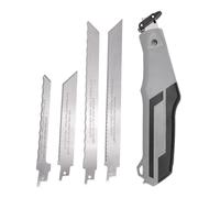 Set di a mano Hack -set, kit di a mano mini con maniglia di bloccaggio auto 4 lame in acciaio inossidabile e impugnatura TPR ergonomica per strumenti di lavorazione del legno