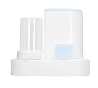 Set di Abbeveratoi Automatici per Animali Domestici Distributore di Acqua Multifunzione per Animali Domestici 2 in 1 Design Monopezzo Alimentatore per Alimenti Facile da Pulire