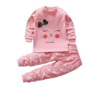 Set Di Abbigliamento Bambini Cotone Elastico In Vita Tuta Estivo Casual Girocollo Set Di Vestiti Elegante Traspirante Abbigliamento Da Spiaggia Unisex Morbido T Shirt Maniche Lunghe E Pantaloncini