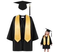 Set Di Abito Di Sconto Diplomi Di Scuola Materna, Cappuccio Di Laurea E Vestito - Set Di Laurea Asilicio 2025 E Set Set,Abiti Formali Per La