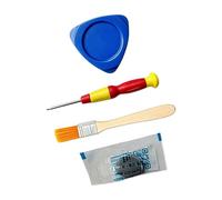 Set di accesso per notebook 4 pezzi strumenti di manutenzione manuale con parti di componenti misti per la rimozione del pannello, cura dell'area della ventola, attività di manutenzione domestica